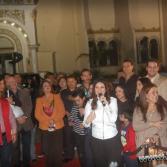 Laura Pausini en la inauguración del Paseo de las Estrellas