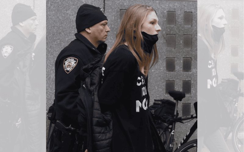 Hunter Schafer es arrestada por estar en una protesta a favor de Palestina en Nueva York