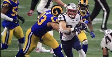 Patriots derrota a Rams y consigue su sexto Super Bowl