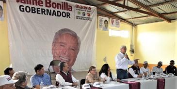 Crece la esperanza del cambio en “Villa de Jesús María”: Bonilla